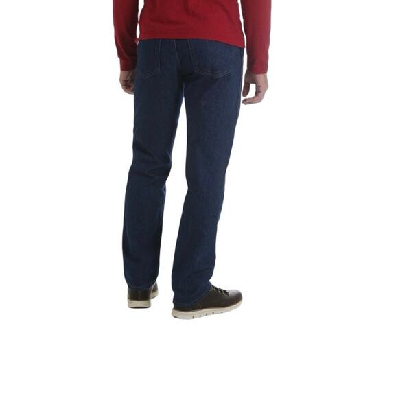 Wrangler Rustler Men's 34x29 Regular Fit Jeans Medium Wash Blue Denim NWT - Picture 2 of 5